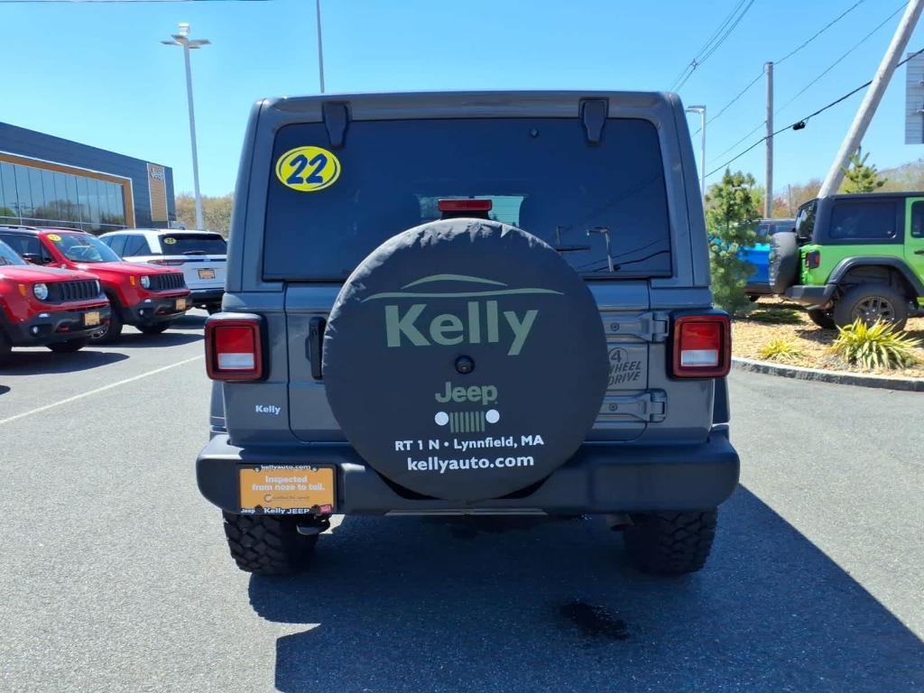 used 2022 Jeep Wrangler Unlimited car, priced at $36,348