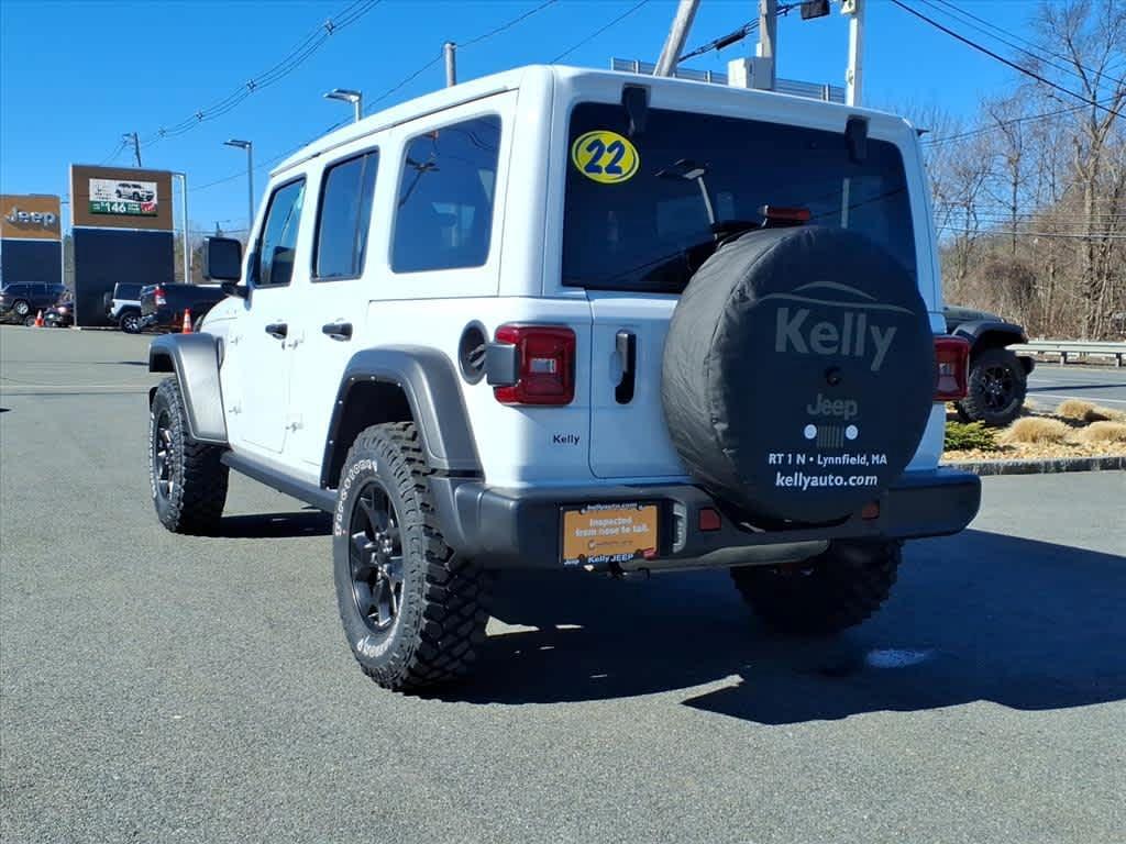 used 2022 Jeep Wrangler Unlimited car, priced at $37,360