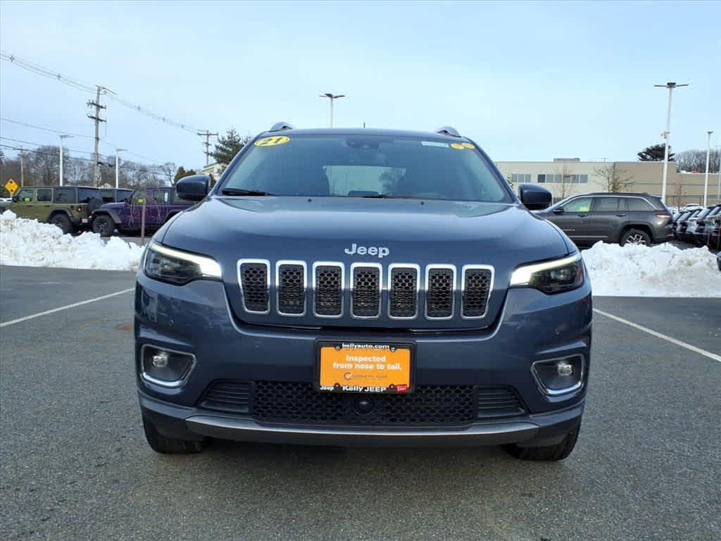used 2021 Jeep Cherokee car, priced at $22,427