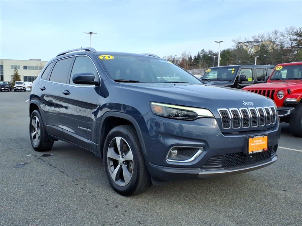 used 2021 Jeep Cherokee car, priced at $22,427
