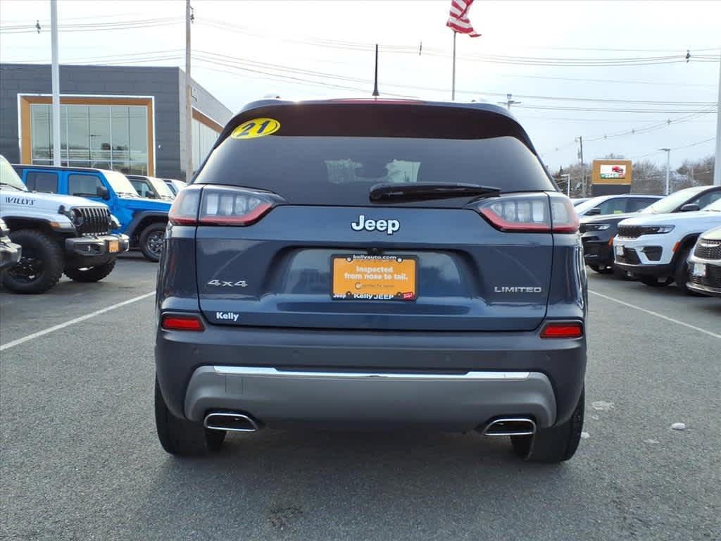 used 2021 Jeep Cherokee car, priced at $22,427