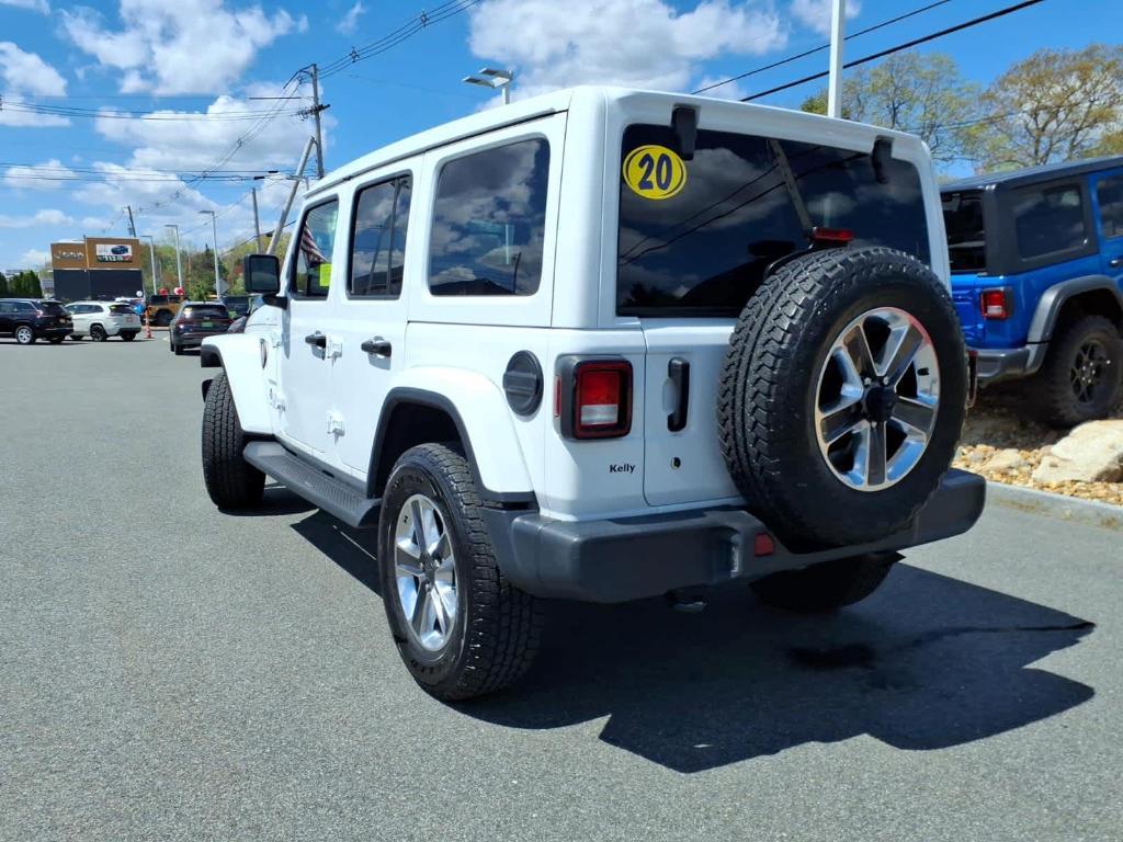 used 2020 Jeep Wrangler Unlimited car, priced at $27,223