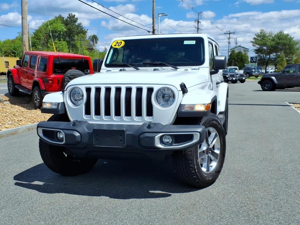 used 2020 Jeep Wrangler Unlimited car, priced at $27,223
