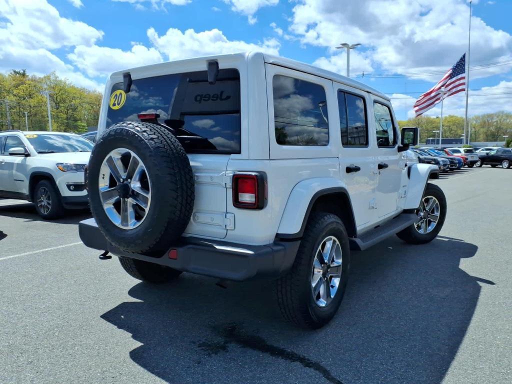 used 2020 Jeep Wrangler Unlimited car, priced at $27,223