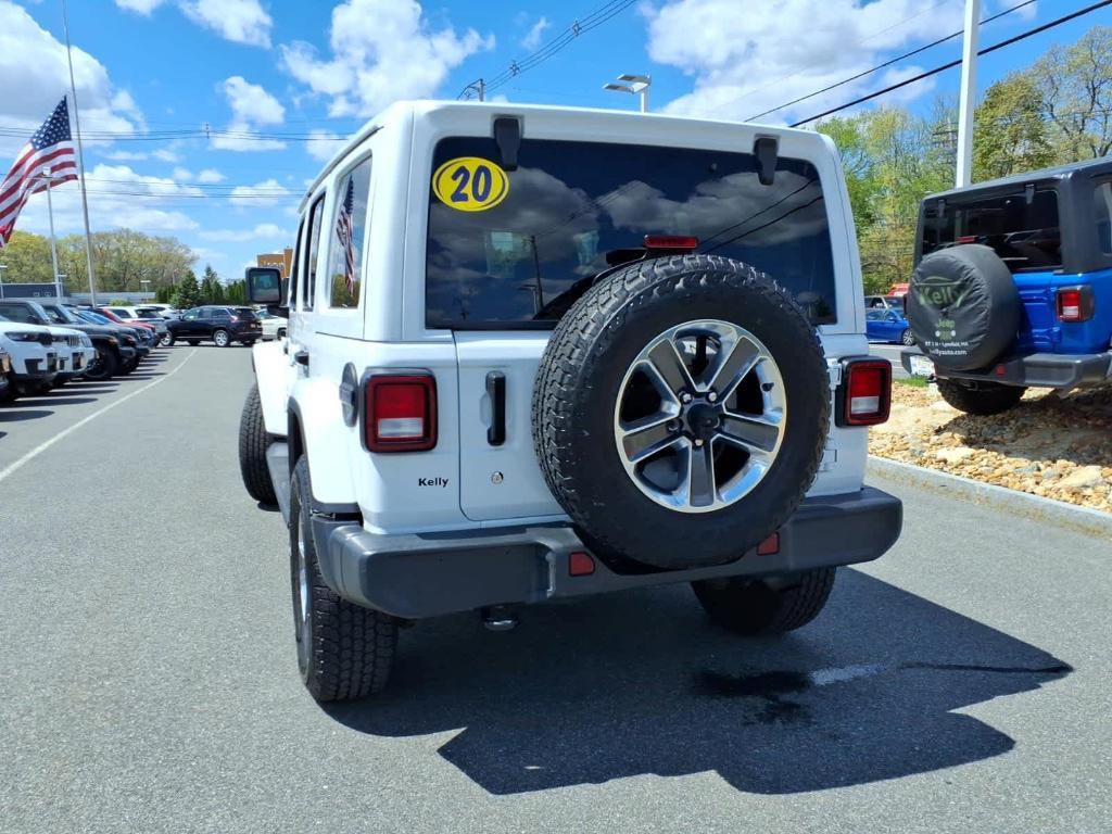 used 2020 Jeep Wrangler Unlimited car, priced at $27,223