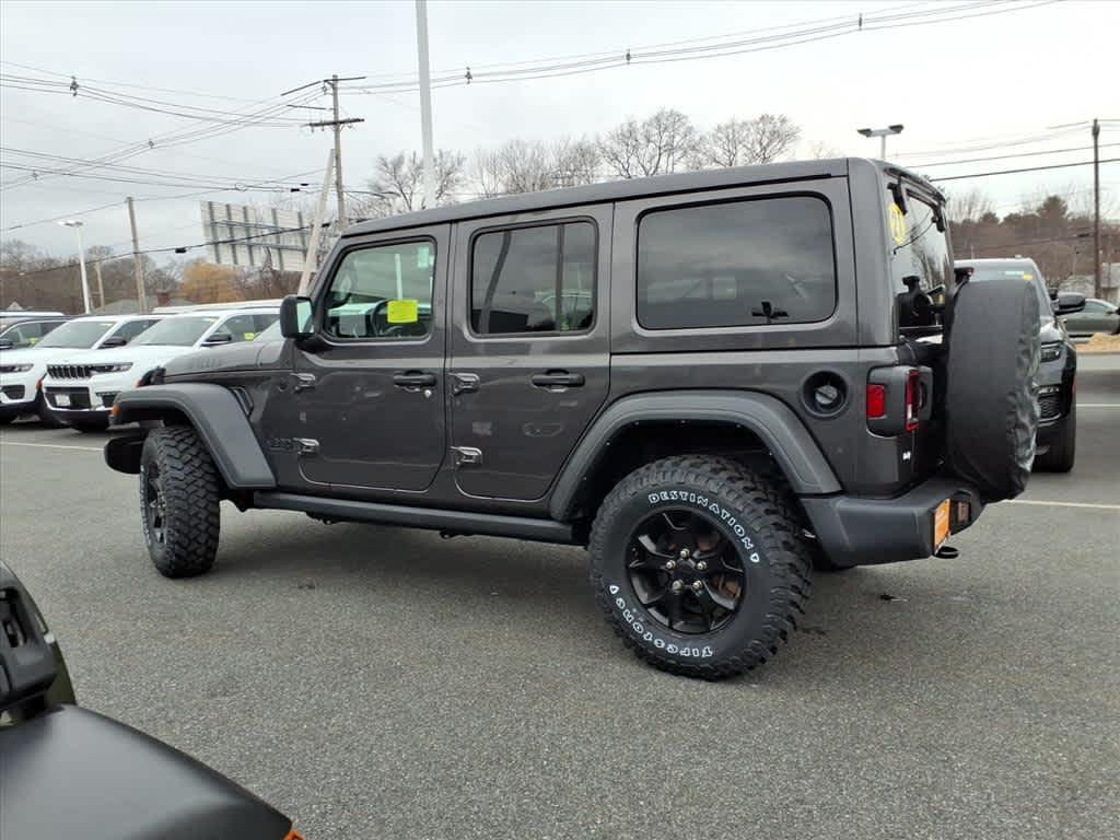 used 2021 Jeep Wrangler Unlimited car, priced at $29,998