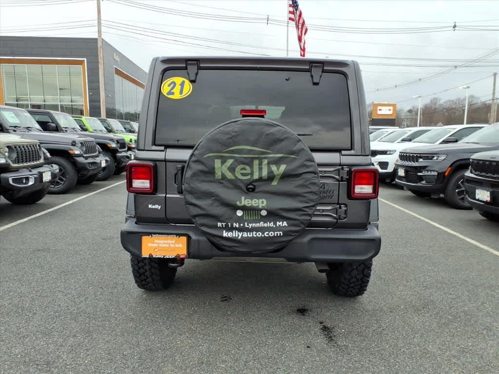 used 2021 Jeep Wrangler Unlimited car, priced at $29,998