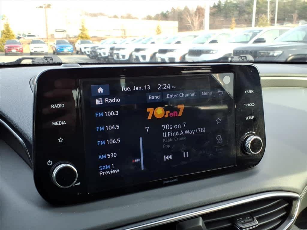 used 2021 Hyundai Santa Fe car, priced at $15,348