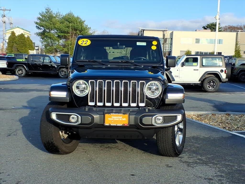 used 2022 Jeep Wrangler Unlimited car, priced at $33,998
