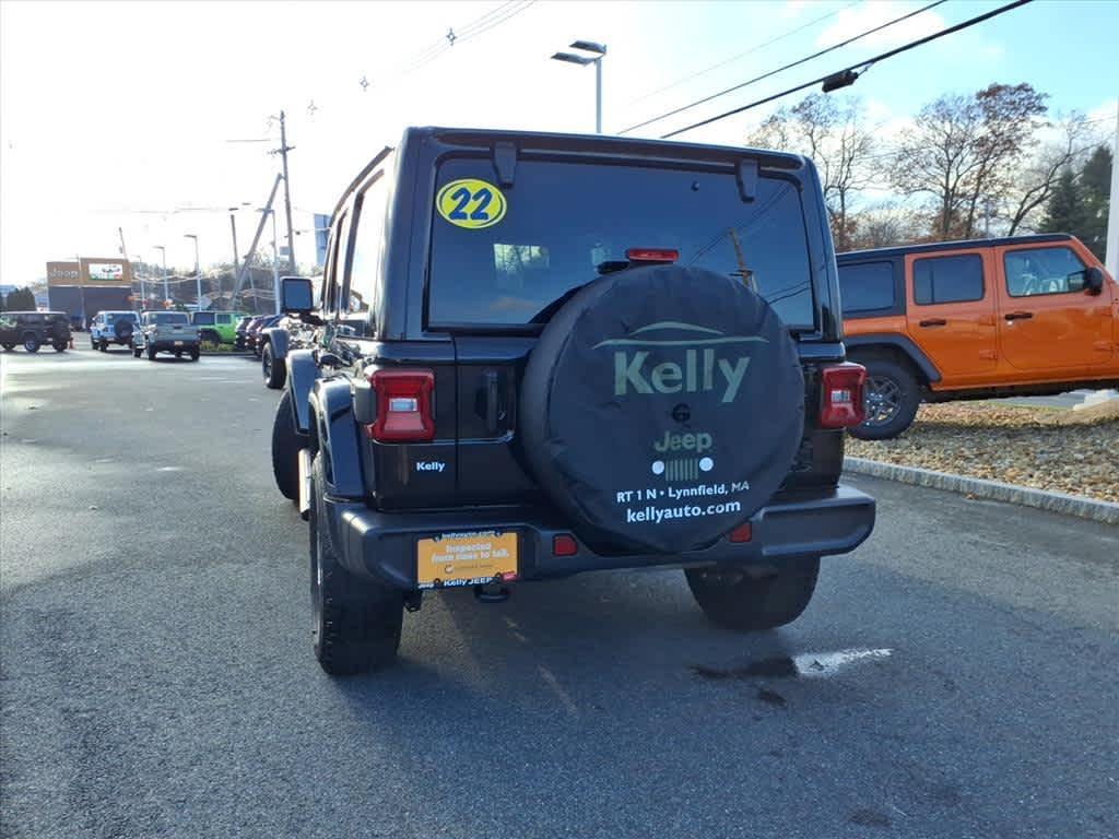 used 2022 Jeep Wrangler Unlimited car, priced at $33,998