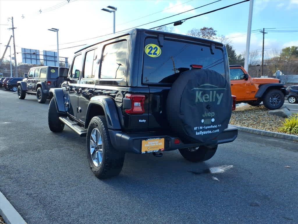 used 2022 Jeep Wrangler Unlimited car, priced at $33,998