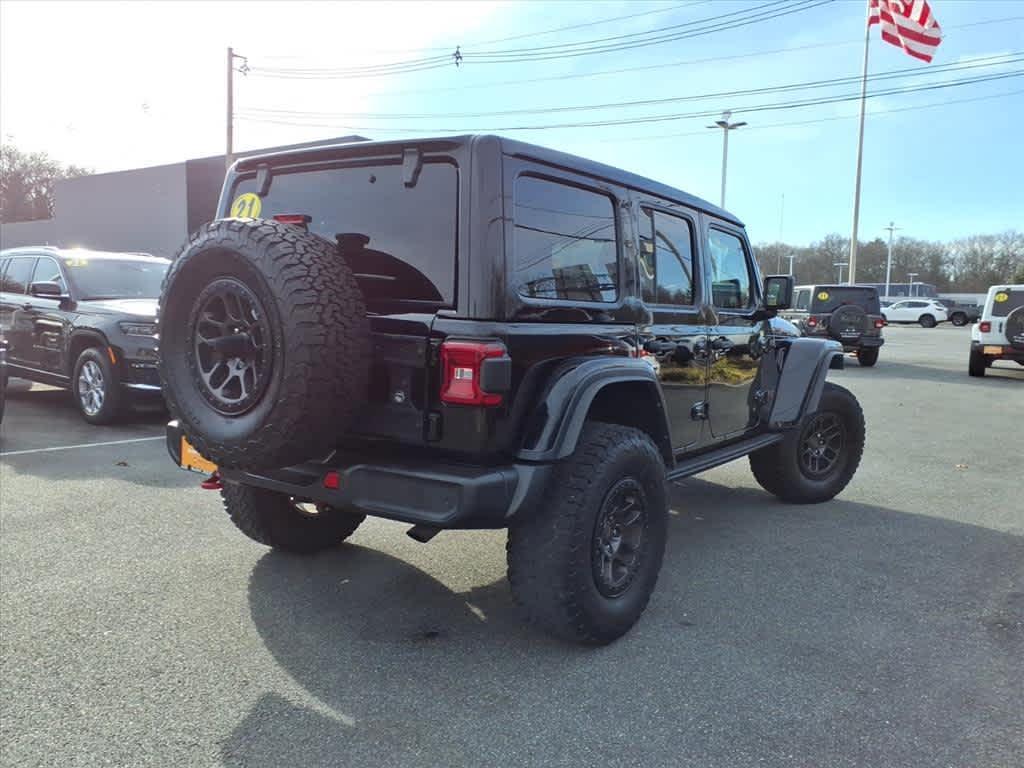 used 2021 Jeep Wrangler Unlimited car, priced at $43,892