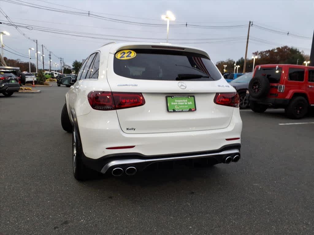 used 2022 Mercedes-Benz AMG GLC 43 car, priced at $36,521