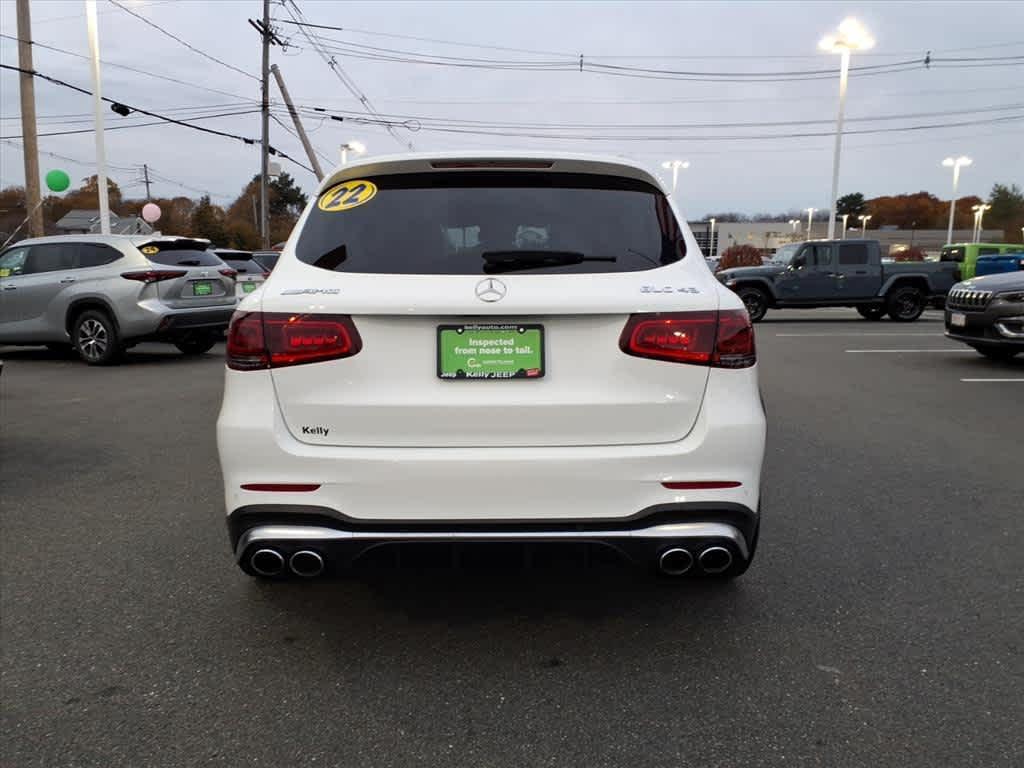 used 2022 Mercedes-Benz AMG GLC 43 car, priced at $36,521