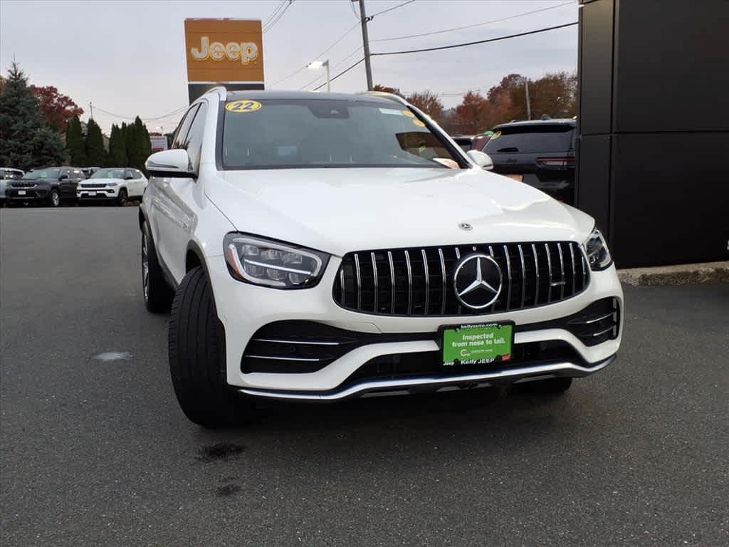 used 2022 Mercedes-Benz AMG GLC 43 car, priced at $36,521