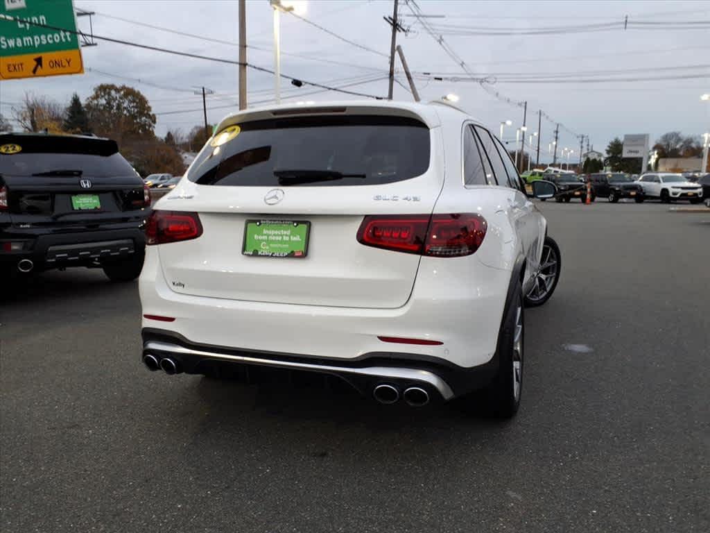used 2022 Mercedes-Benz AMG GLC 43 car, priced at $36,521
