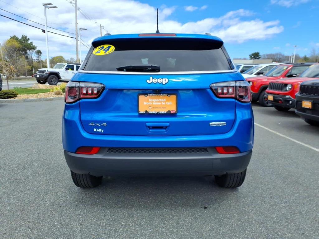 used 2024 Jeep Compass car, priced at $23,901
