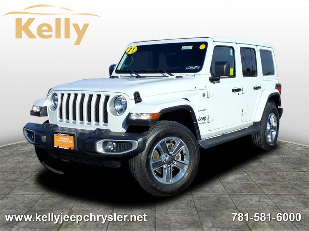 used 2021 Jeep Wrangler Unlimited car, priced at $31,798