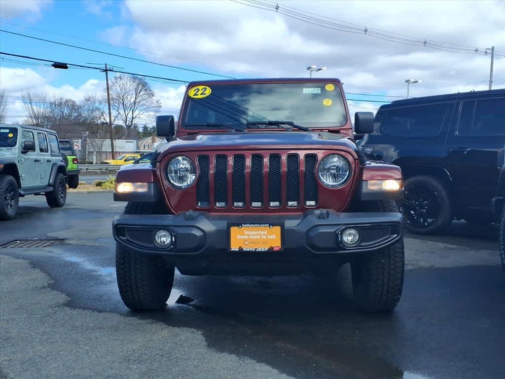 used 2022 Jeep Wrangler Unlimited car, priced at $35,273