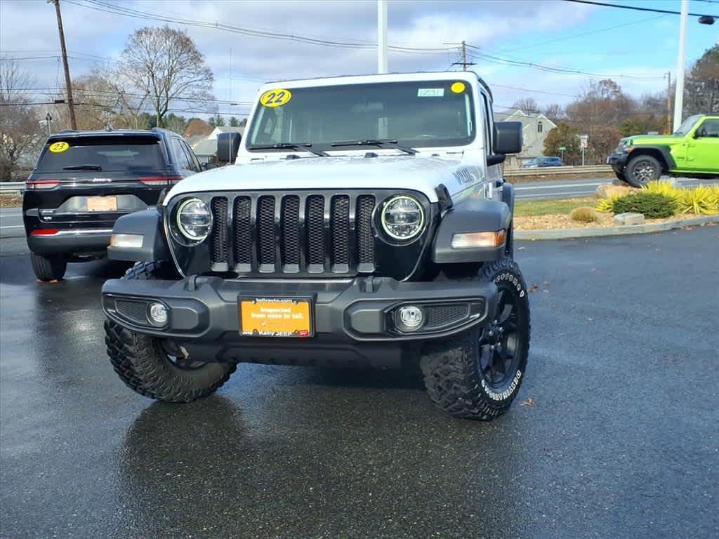 used 2022 Jeep Wrangler Unlimited car, priced at $28,998