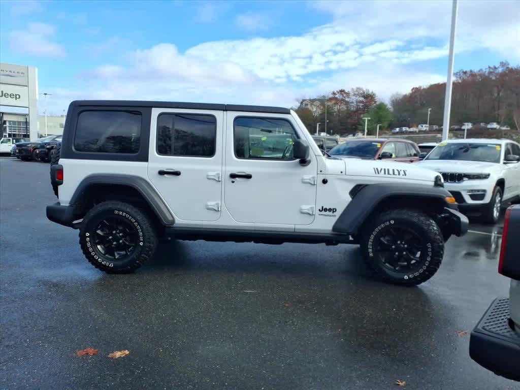 used 2022 Jeep Wrangler Unlimited car, priced at $28,998