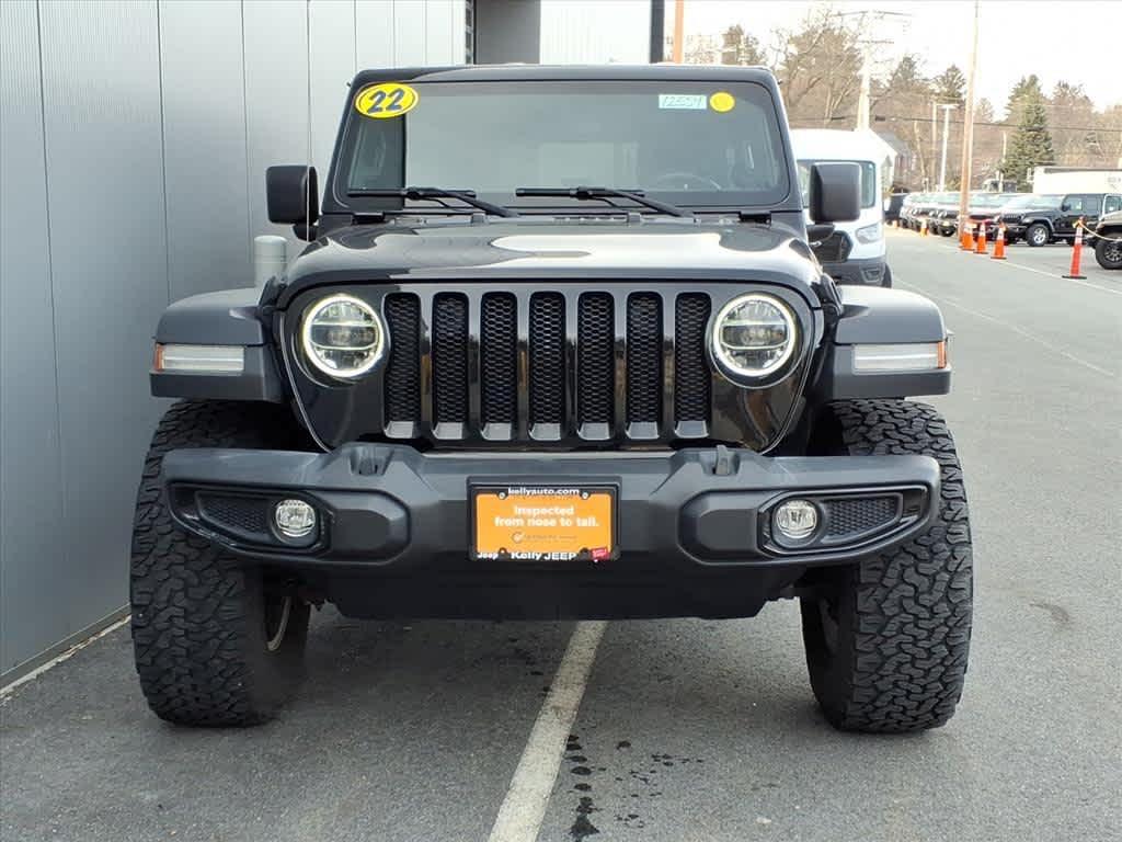 used 2022 Jeep Wrangler Unlimited car, priced at $39,722