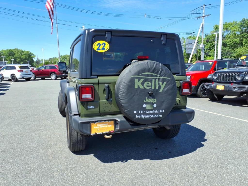 used 2022 Jeep Wrangler car, priced at $29,984