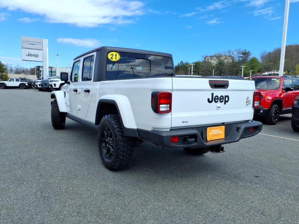 used 2021 Jeep Gladiator car, priced at $26,097
