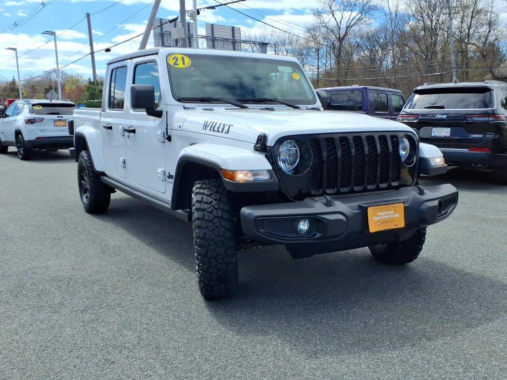 used 2021 Jeep Gladiator car, priced at $26,097