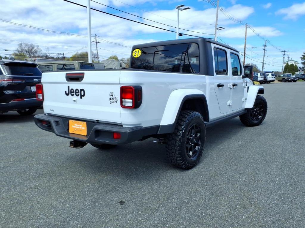 used 2021 Jeep Gladiator car, priced at $26,097