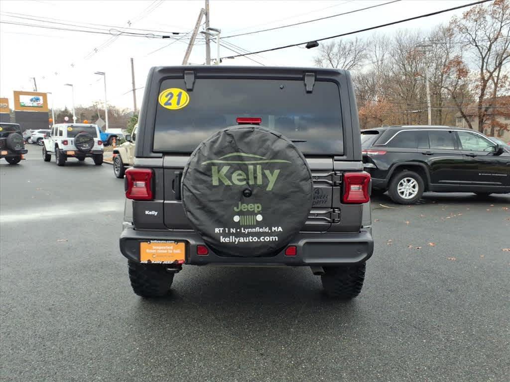 used 2021 Jeep Wrangler Unlimited car, priced at $28,298