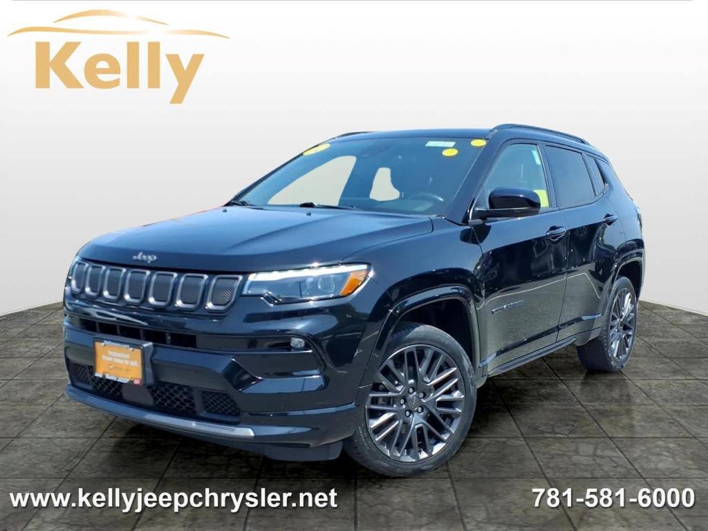 used 2022 Jeep Compass car, priced at $26,990