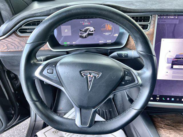 used 2017 Tesla Model X car, priced at $24,000