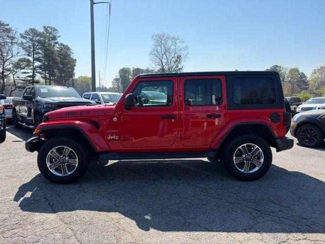 used 2021 Jeep Wrangler Unlimited car, priced at $23,995