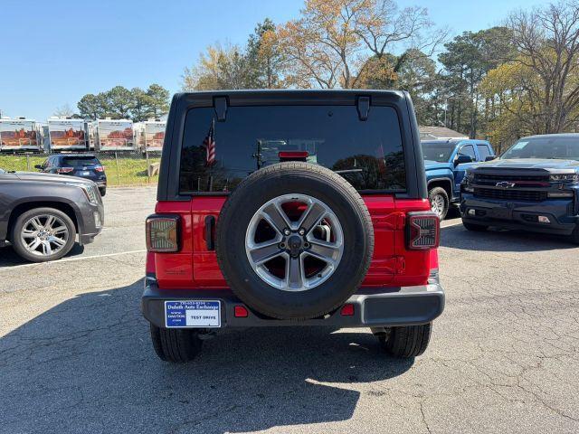used 2021 Jeep Wrangler Unlimited car, priced at $23,995