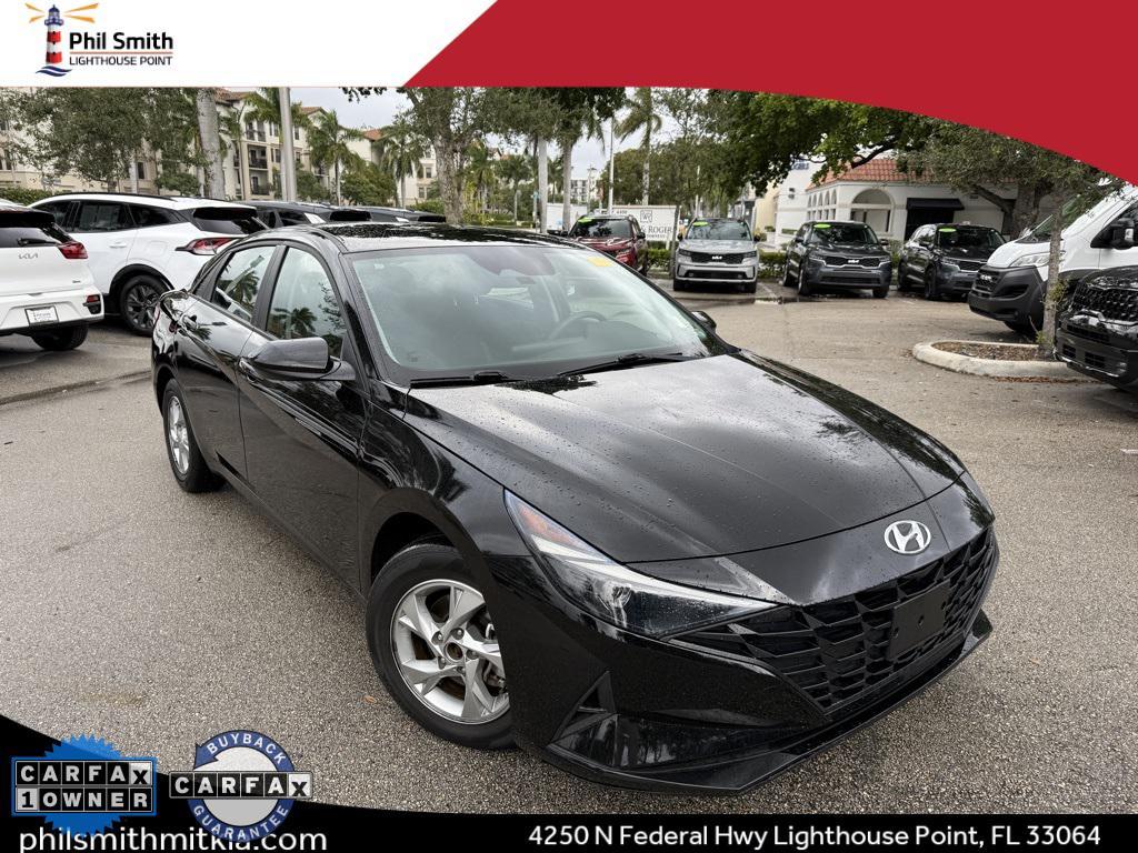 used 2022 Hyundai Elantra car, priced at $13,875