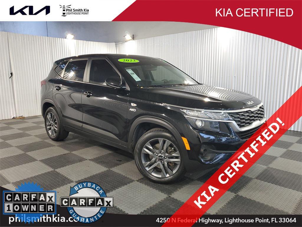 used 2023 Kia Seltos car, priced at $16,729