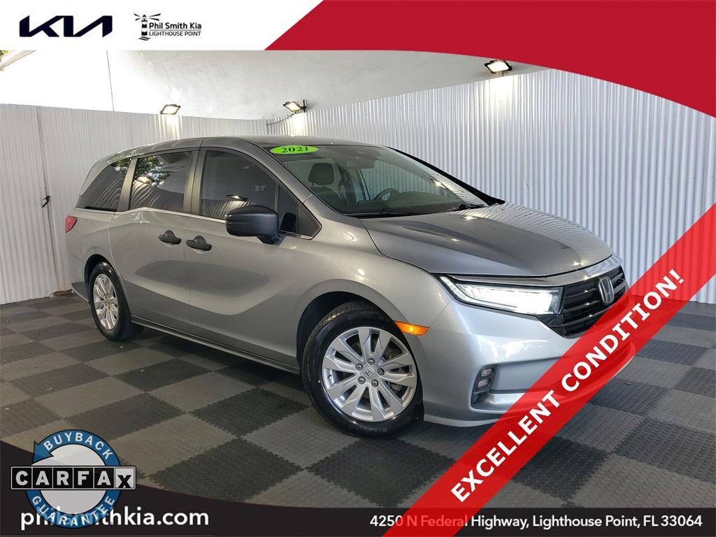 used 2021 Honda Odyssey car, priced at $21,799