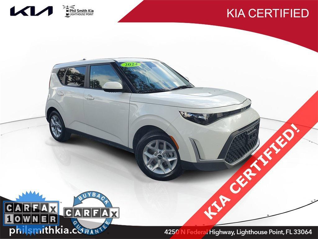 used 2024 Kia Soul car, priced at $14,200
