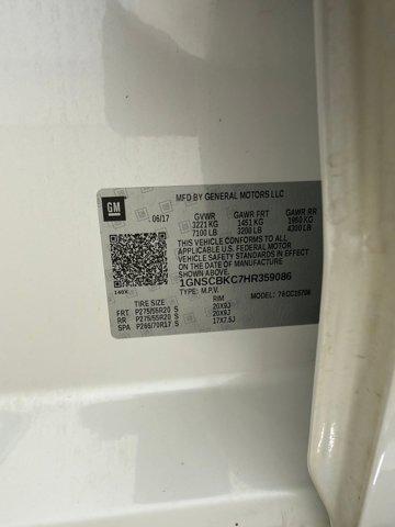 used 2017 Chevrolet Tahoe car, priced at $19,998