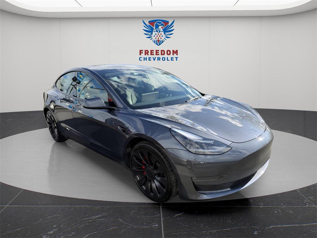 used 2023 Tesla Model 3 car, priced at $31,495