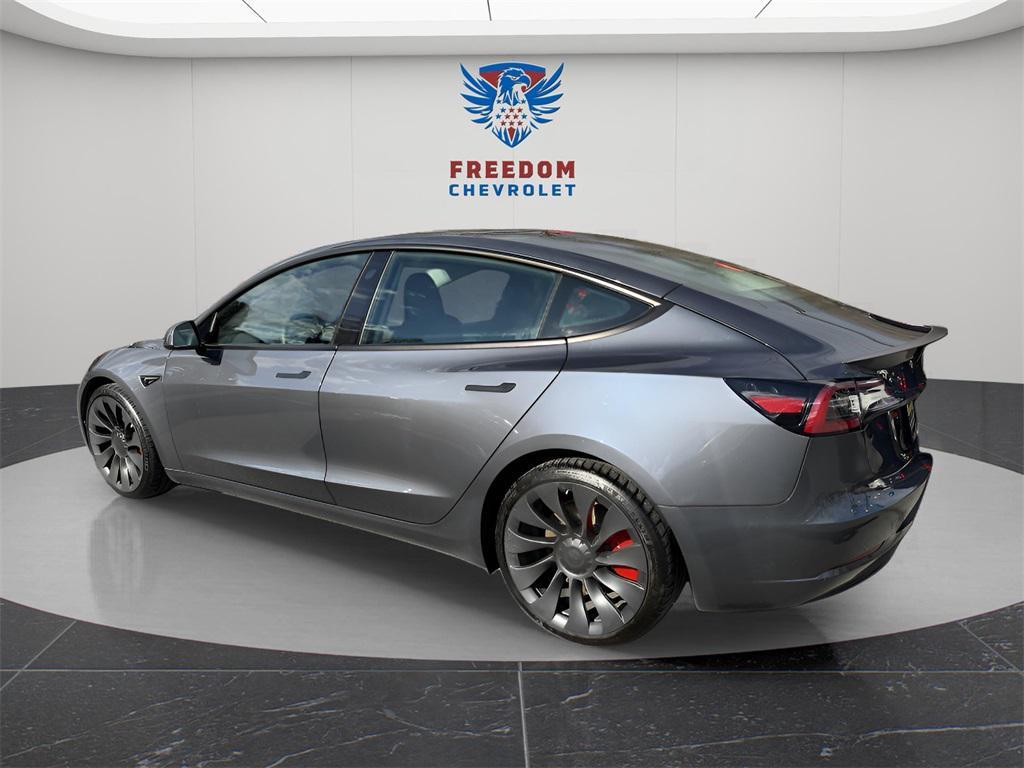 used 2023 Tesla Model 3 car, priced at $31,495