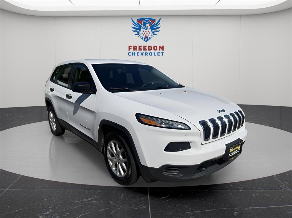 used 2017 Jeep Cherokee car, priced at $7,685