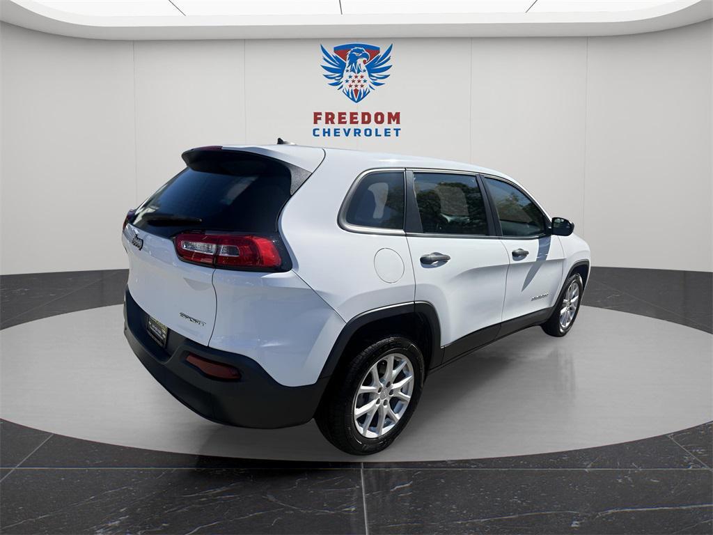 used 2017 Jeep Cherokee car, priced at $7,685