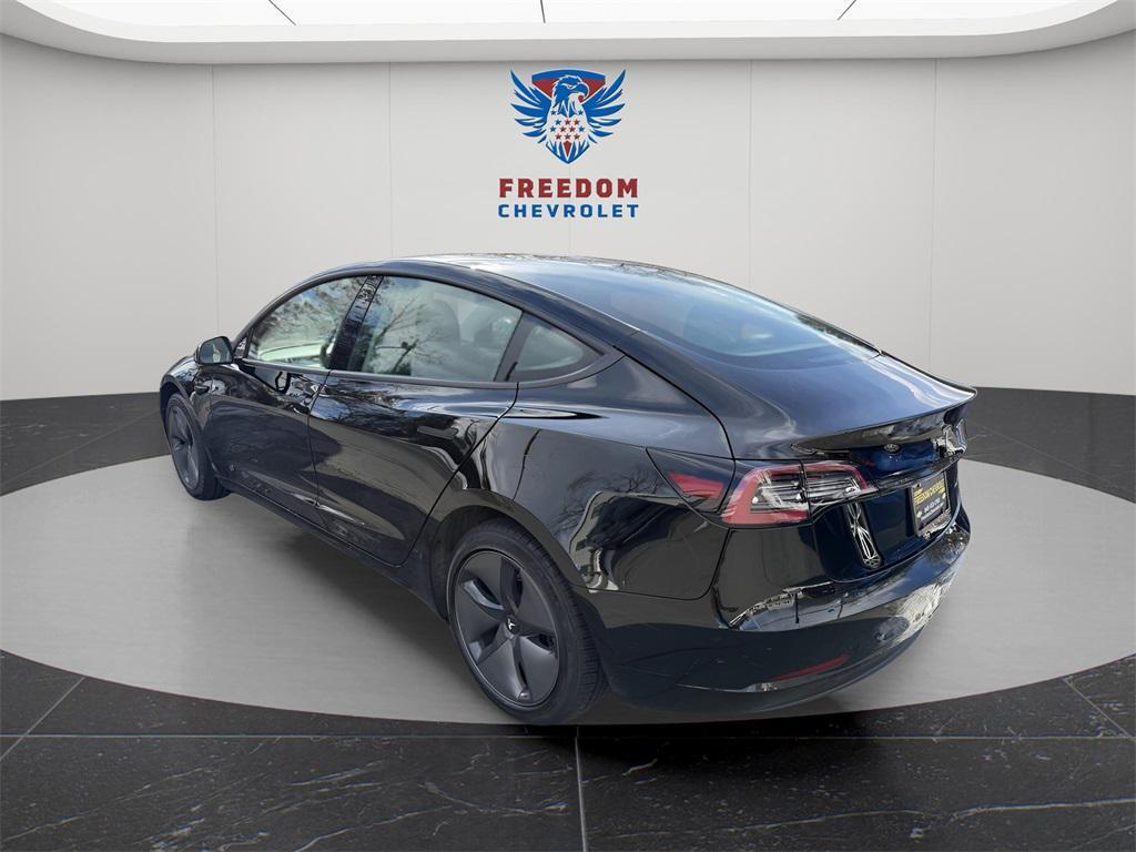 used 2023 Tesla Model 3 car, priced at $27,495