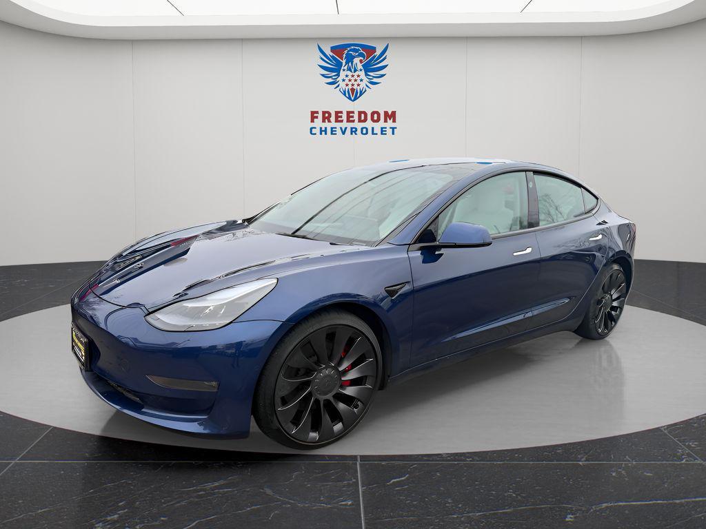used 2022 Tesla Model 3 car, priced at $24,495