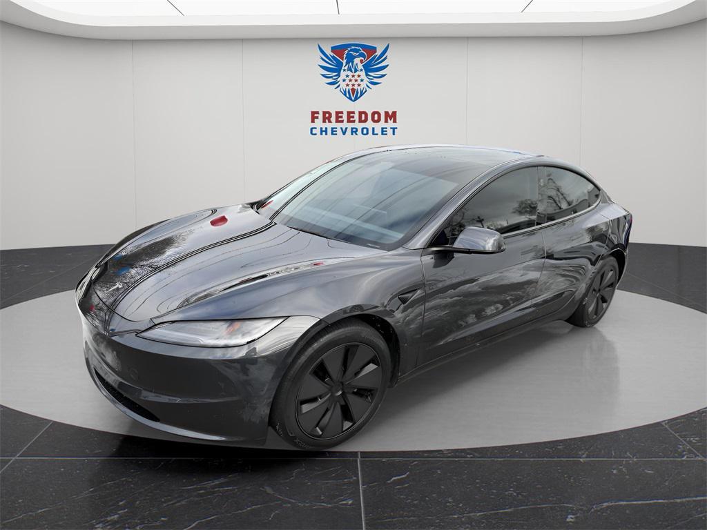 used 2025 Tesla Model 3 car, priced at $31,395