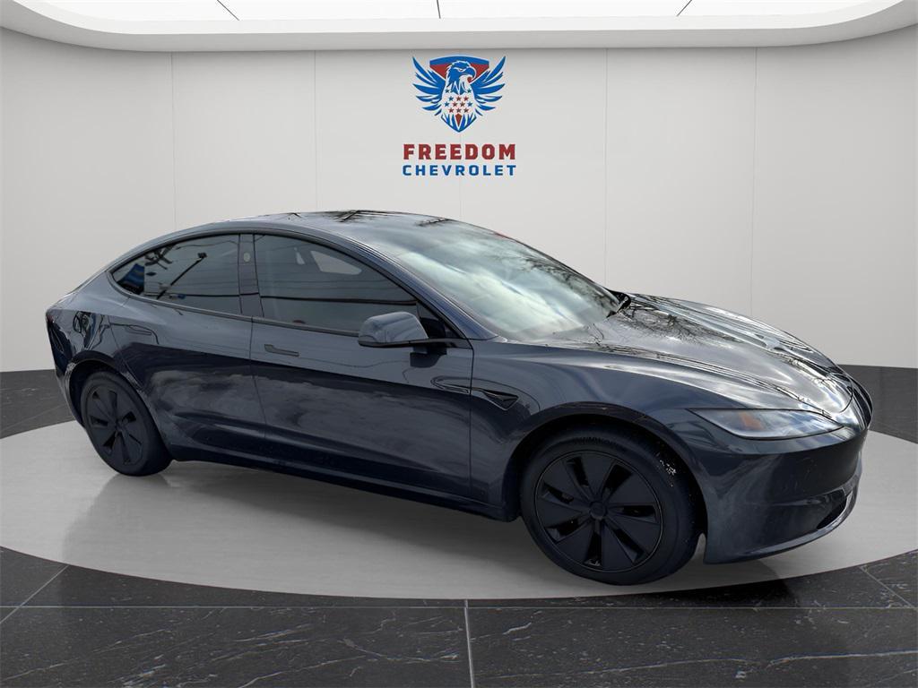 used 2025 Tesla Model 3 car, priced at $31,395