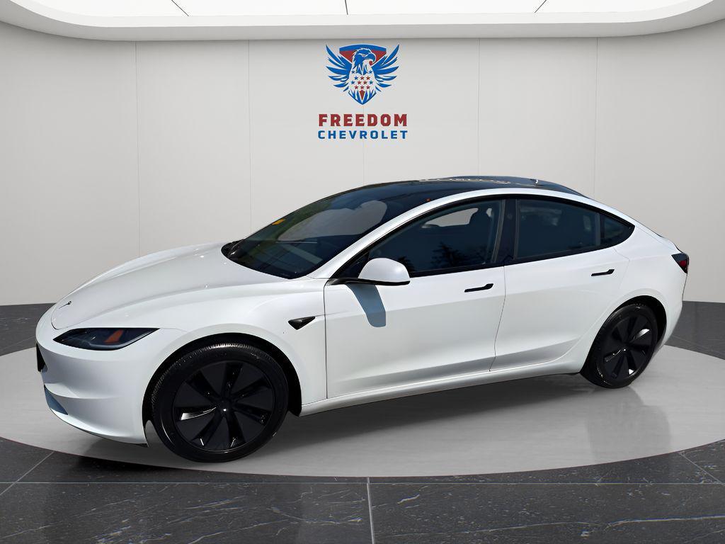 used 2025 Tesla Model 3 car, priced at $37,975