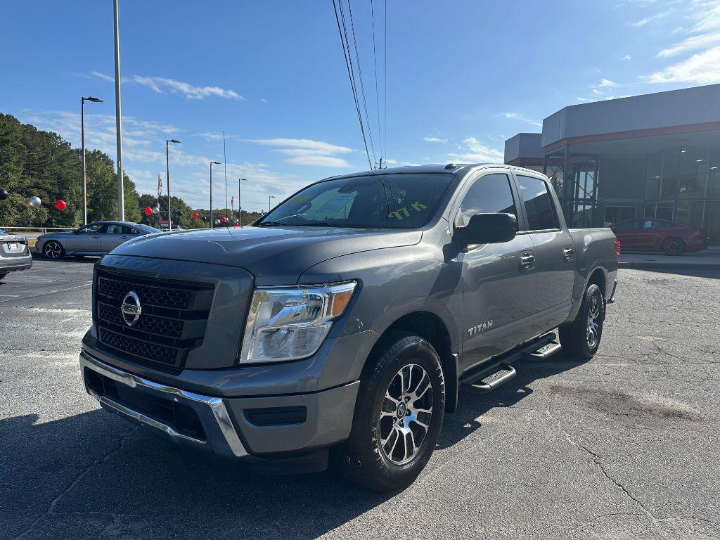 used 2021 Nissan Titan car, priced at $22,900